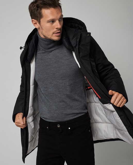 Parka de hombre técnica acolchada