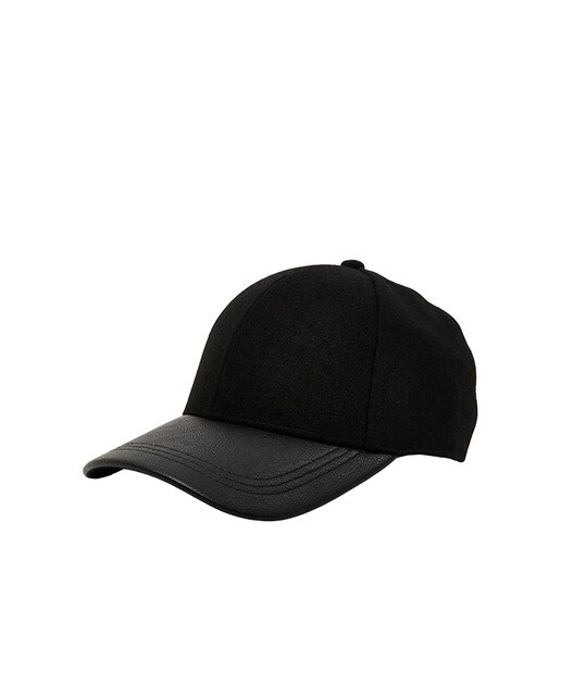 Men's two-tone baseball cap with wool · Men's fashion · El Corte Inglés