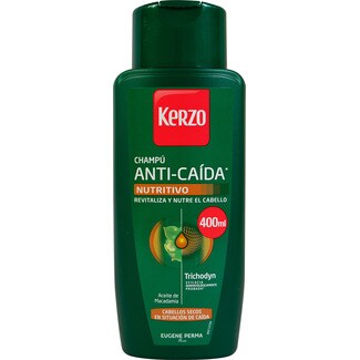 Kerzo Champô Anti Queda Nutritivo Cabelos Secos embalagem 400 ml
