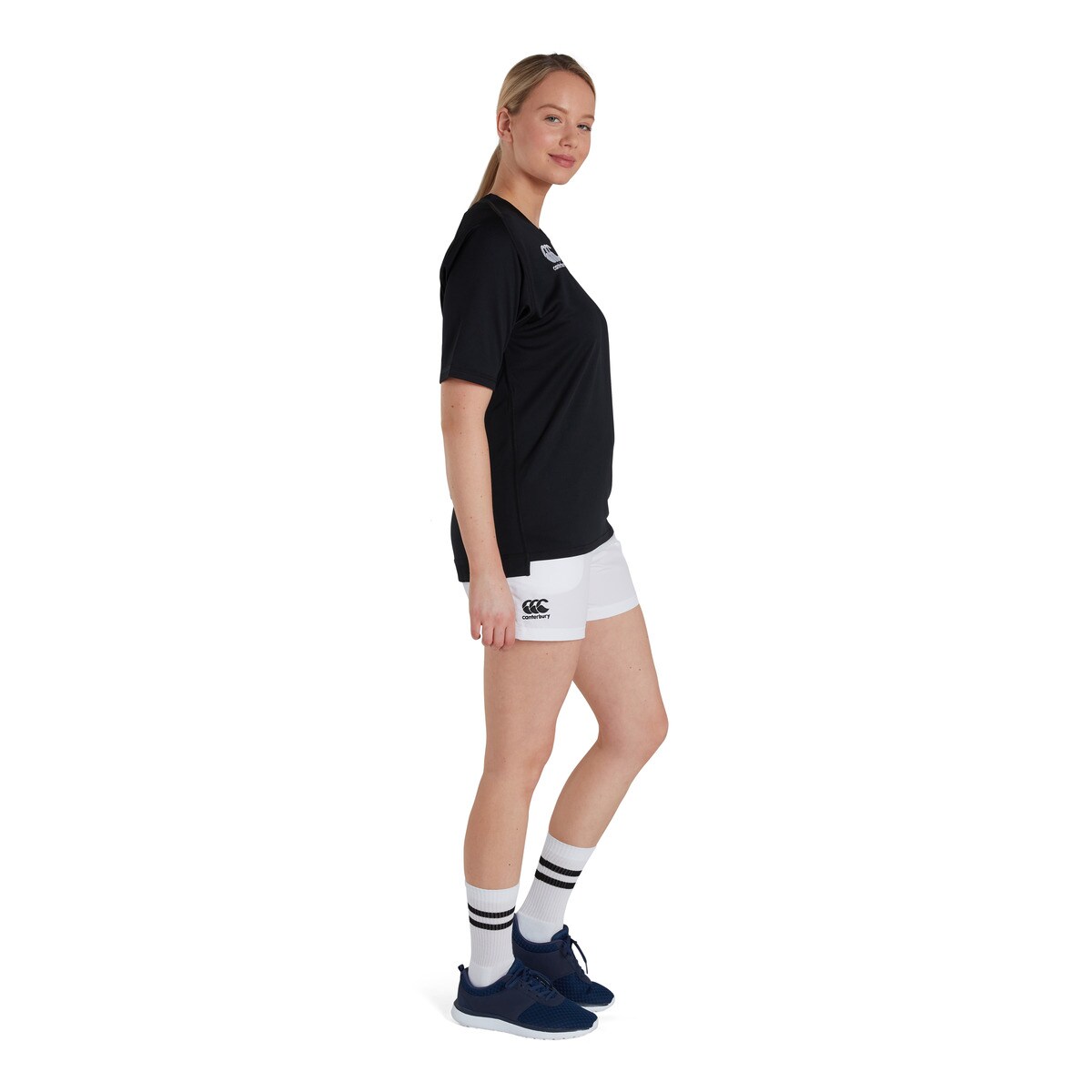 Polo de Mulher Vapodry CLUB Preto-5