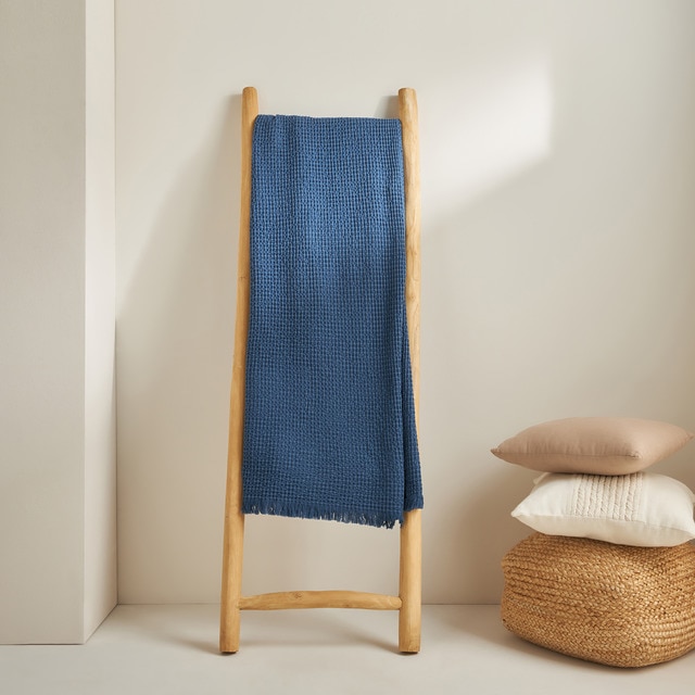 Manta decorativa algodón Waffle El Corte Inglés