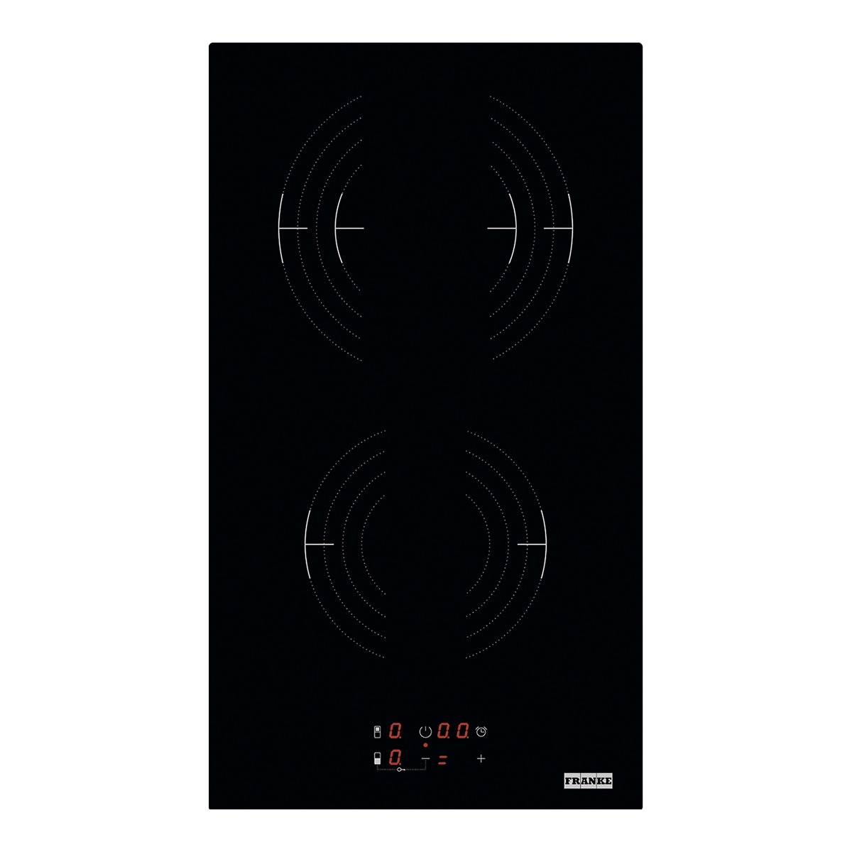 Franke – Placa modular vitrocerámica Franke 1080669347 con 2 zonas de cocción.