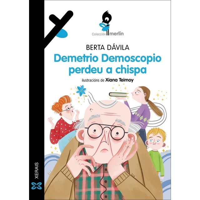 Demetrio Demoscopio perdeu a chispa (Tapa blanda con solapas)