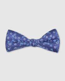 Jacquard silk bow tie