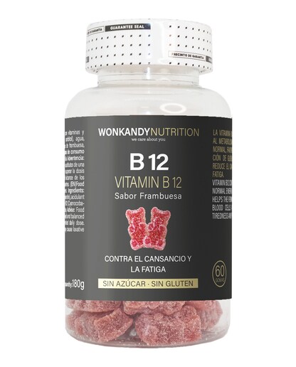 Gummies B12, 180 g Wonkandy