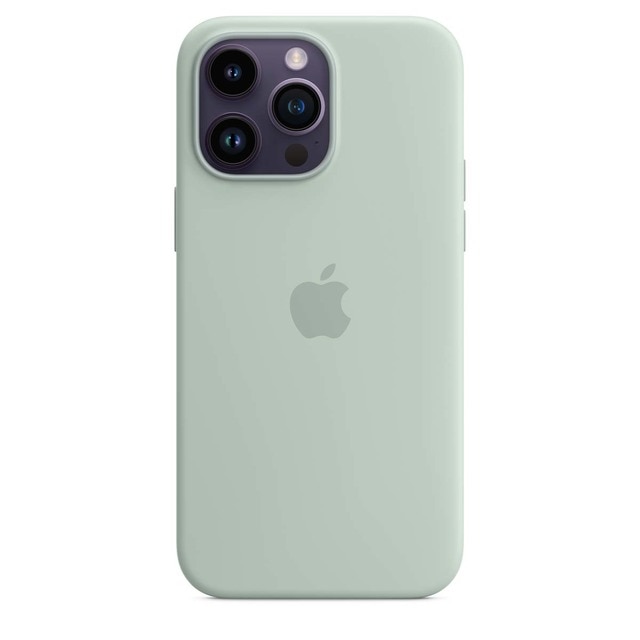 Funda de silicona Suculenta con MagSafe para el iPhone 14 Pro Max