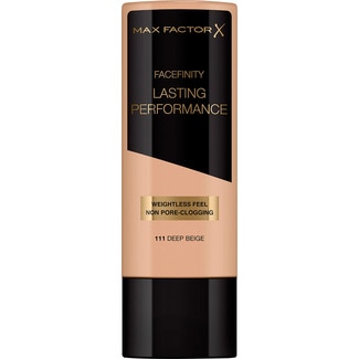 MAX FACTOR base de maquillaje líquida Lasting Performance tono 111 Deep Beige