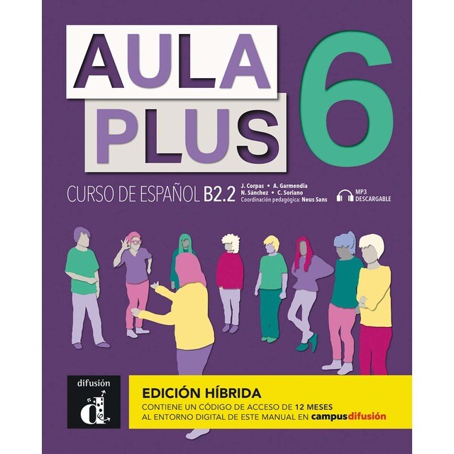 Aula Plus 6 Ed. Hibrida . Libro del Alumno (Tapa blanda)