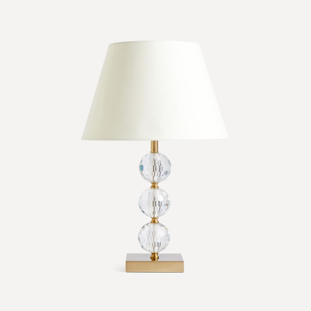 Lámpara de mesa de cristal Borghese El Corte Inglés