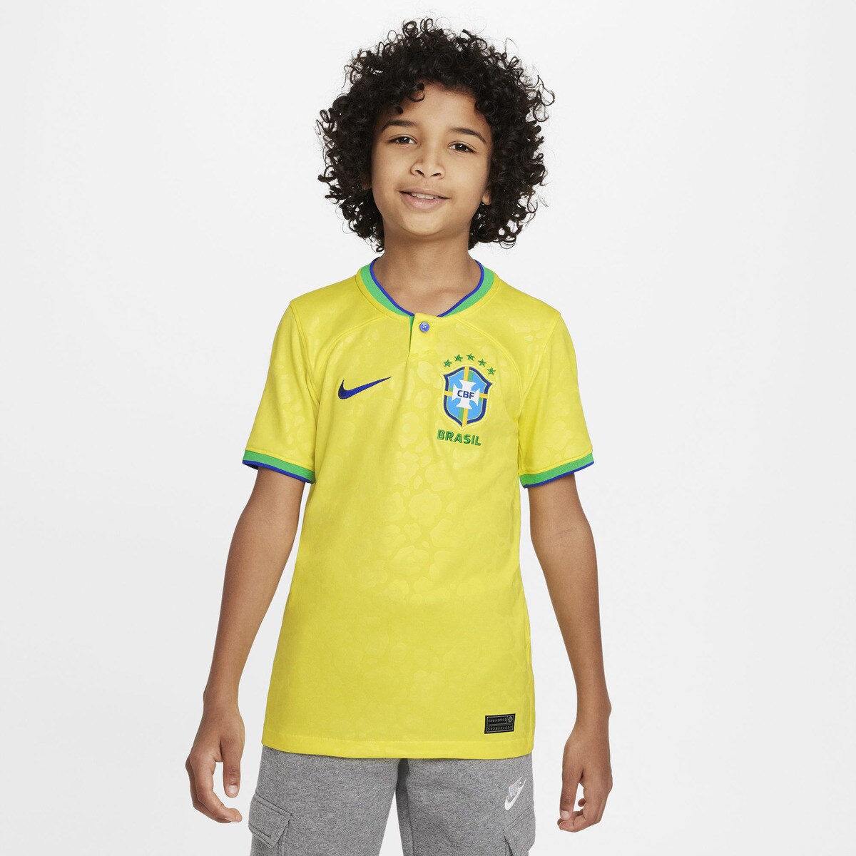 Nike Brazilian National Team 2022-2023 Stadium children's home jersey Â· Nike Â· Sport Â· El Corte 