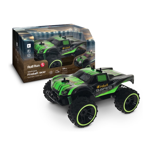 Teledirigido 15 km/h Fireball Racer Roll Run
