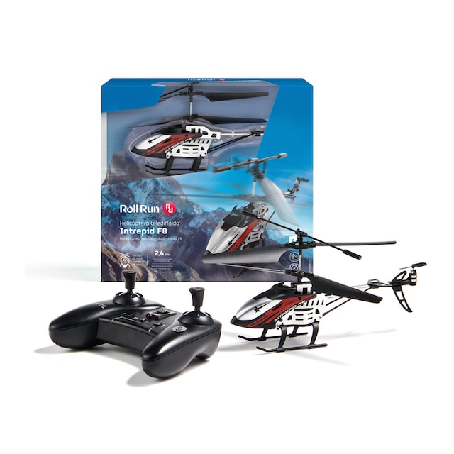 Helicóptero teledirigido 22 minutos de vuelo Intrepid F8 Roll Run
