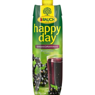 RAUCH HAPPY DAY Schwarzer Johannisbeernektar Karton 1 l