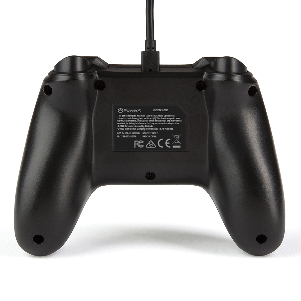 Comando Nintendo Switch com cabo amovível, cor preta 3