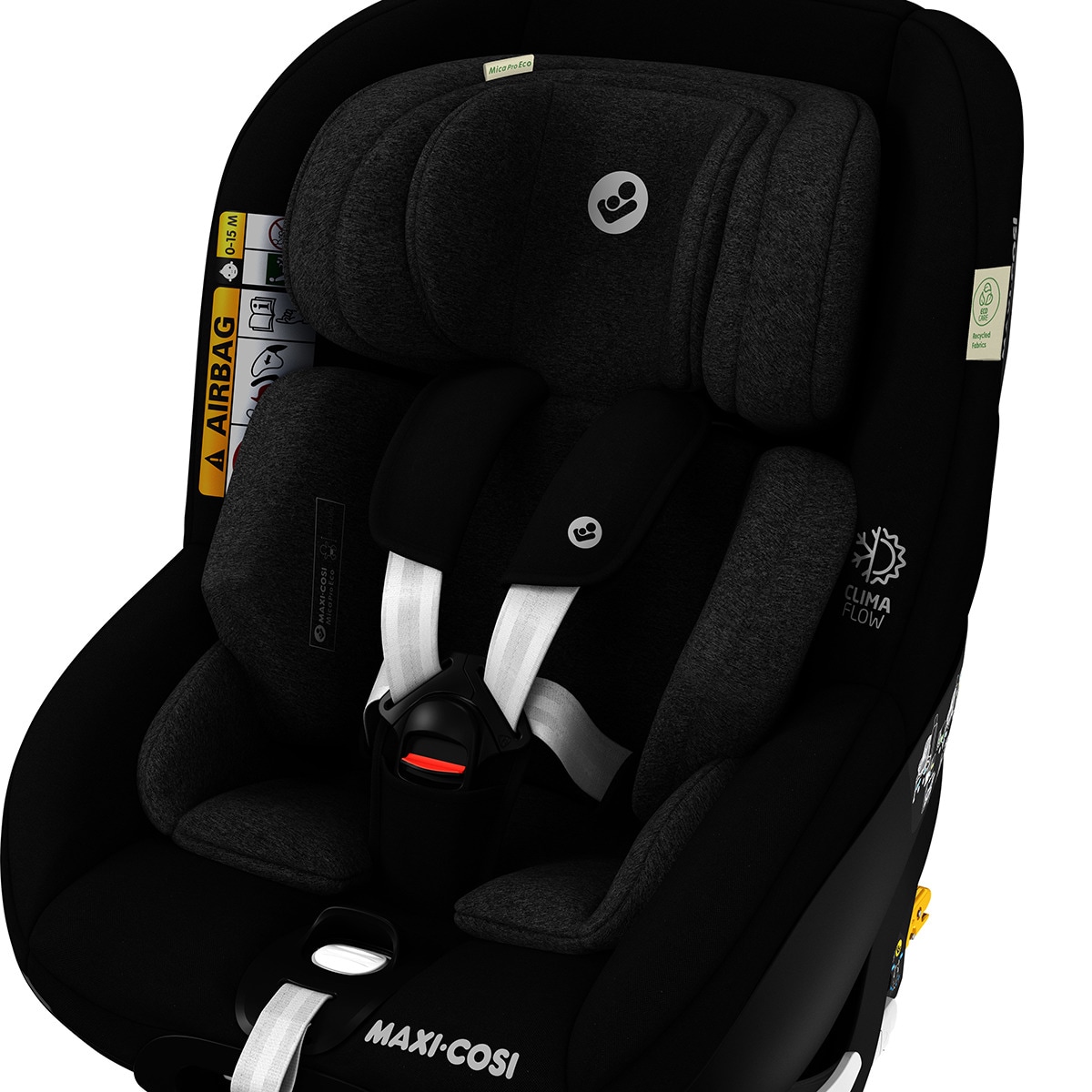 Cadeira Auto Giratória Mica Pro Eco Isofix i-Size, 40-105 cm Preto-18