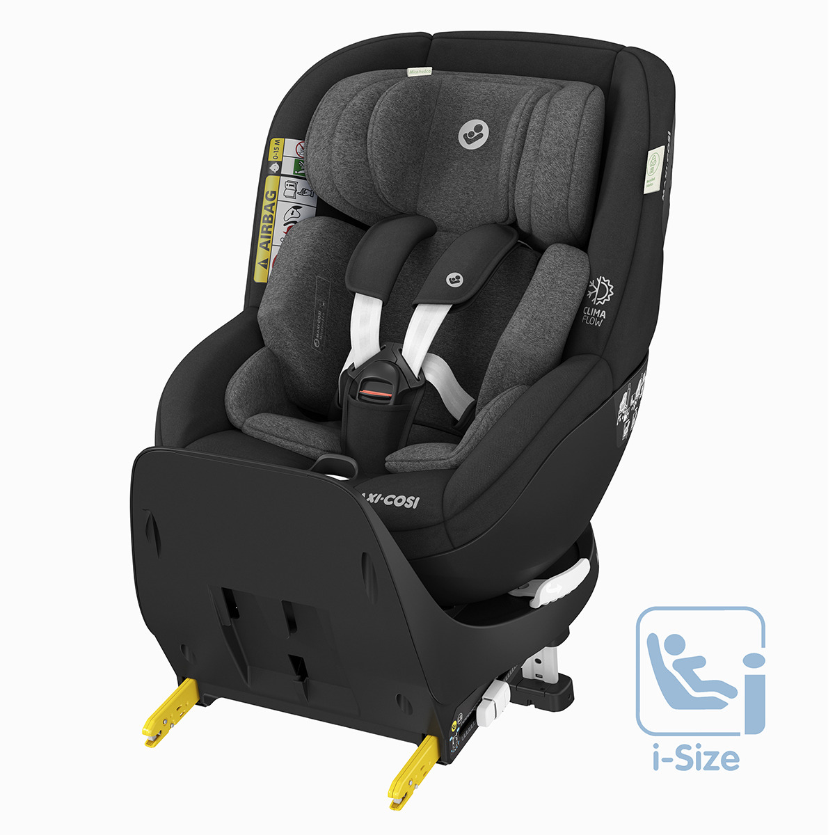 Cadeira Auto Giratória Mica Pro Eco Isofix i-Size, 40-105 cm Preto-15
