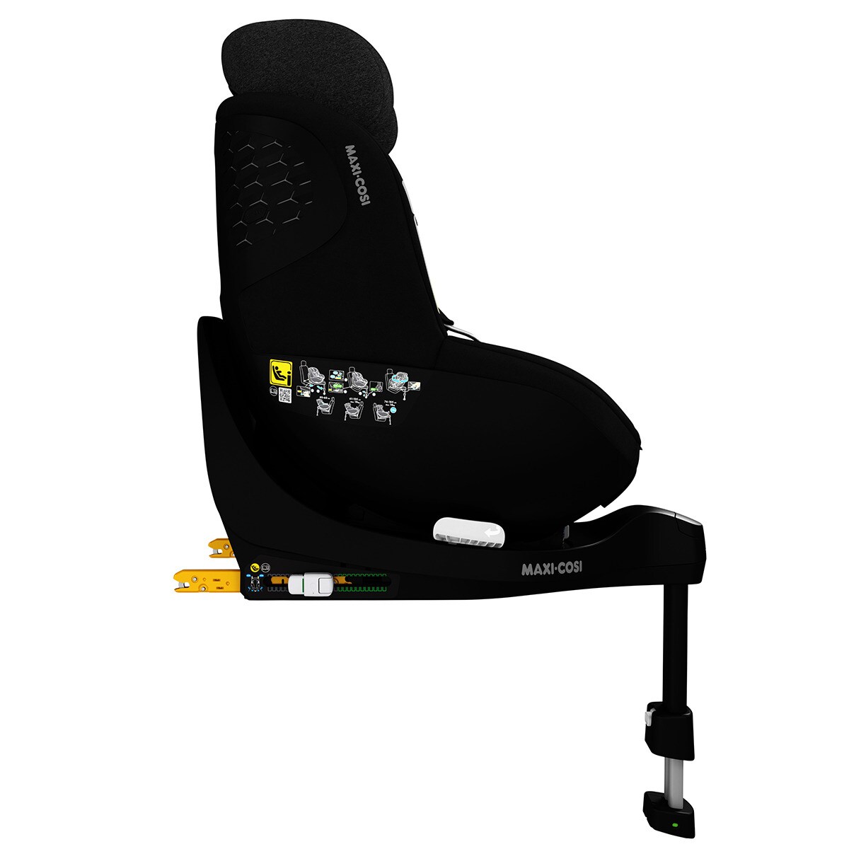 Cadeira Auto Giratória Mica Pro Eco Isofix i-Size, 40-105 cm Preto-2