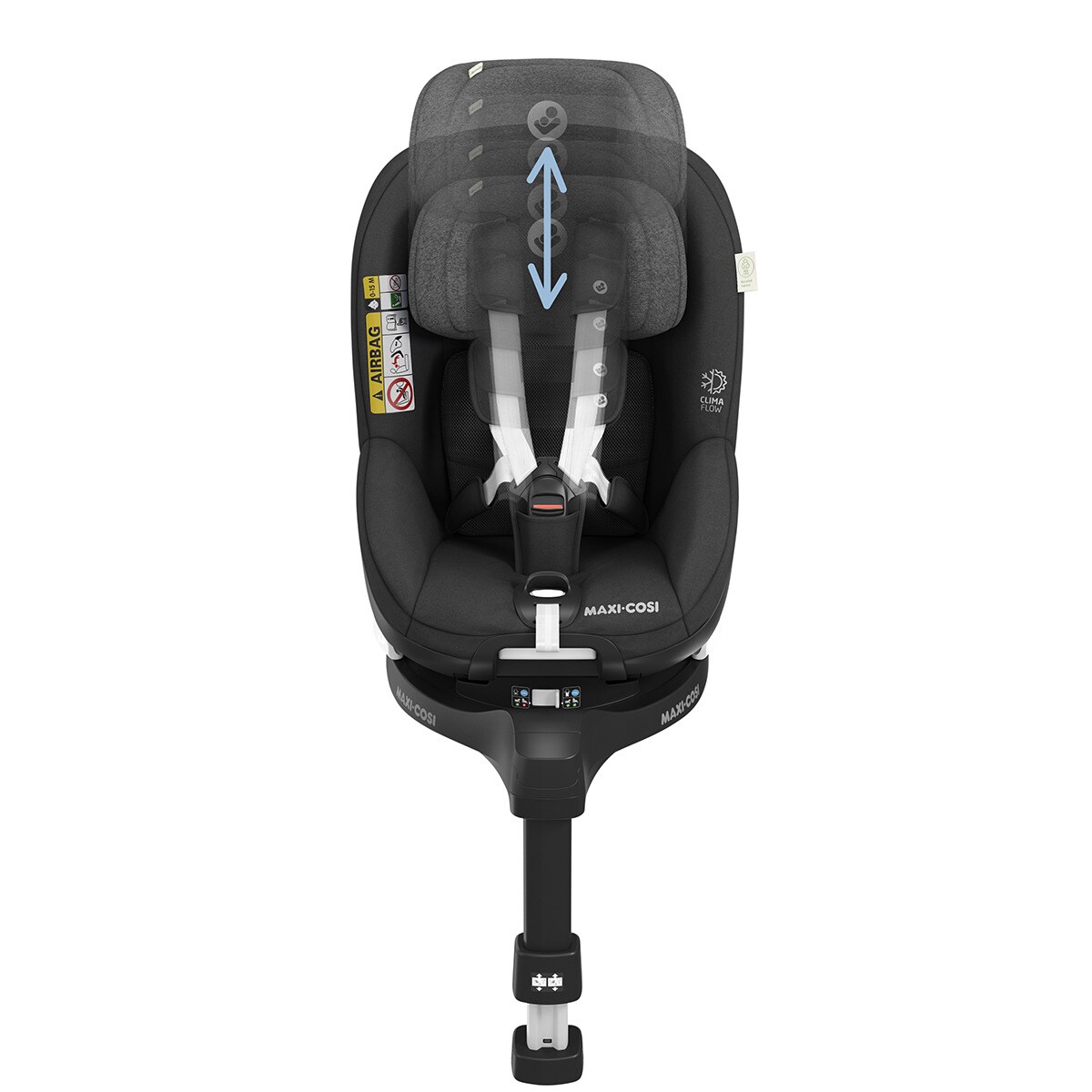 Cadeira Auto Giratória Mica Pro Eco Isofix i-Size, 40-105 cm Preto-17