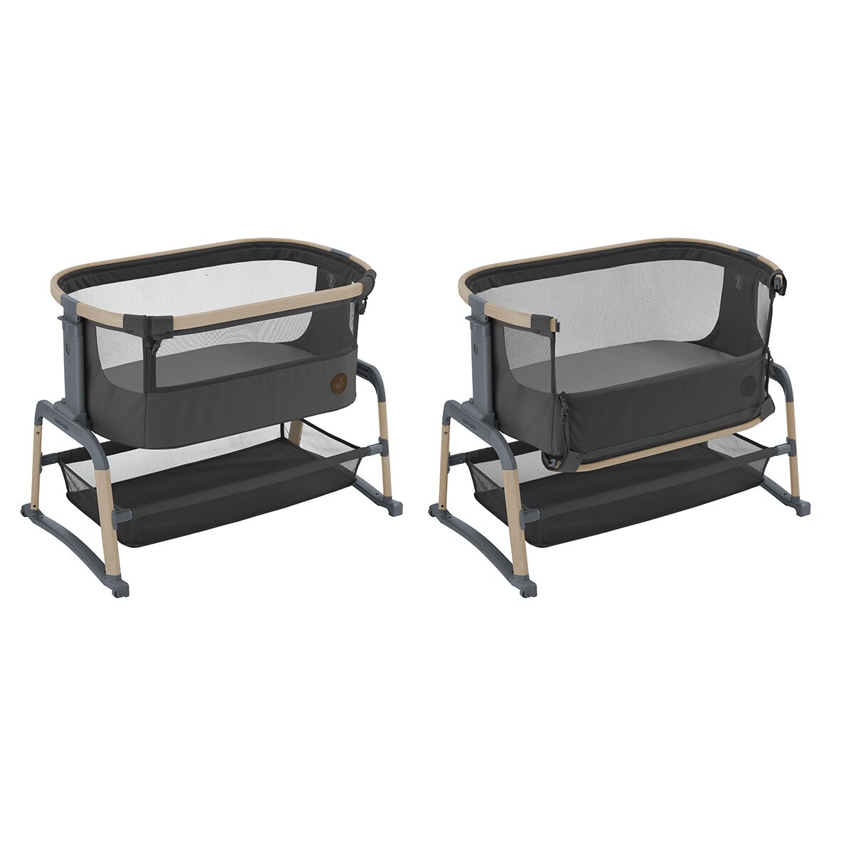 Mini-Berço de Co-Sleeping Iora Air Beyond Grey - Cinzento Cinzento-escuro-7