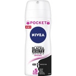 Black & White Invisible Original Deodorant Antitranspirant 48 Stunden Reisegröße Spray 100 ml