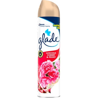 Glade Ambientador Luscious Cherry & Peony embalagem 300 ml