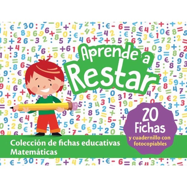 Cajas Educativas. Matemáticas: Aprende la Resta. (Tapa blanda)