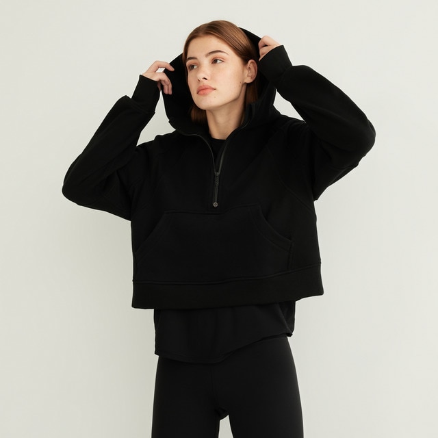 Sudadera de mujer Scuba Oversized 1/2 Zip Hoodie lululemon