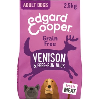 EDGARD&COOPER adult dog food with venison and duck Grain Free bag 2,5 kg