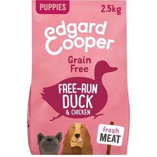 EDGARD&COOPER Grain Free puppy food with duck and chicken bag 2,5 kg