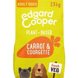 EDGARD&COOPER Plant Based adult dog food with carrot and courgette bag 2,5 kg