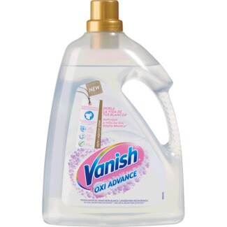 Vanish Detergente para Roupa Branca Gel White embalagem 2,25 L