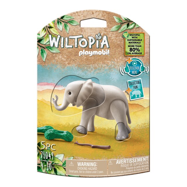 Figura Elefante Joven Animales Playmobil Wiltopia