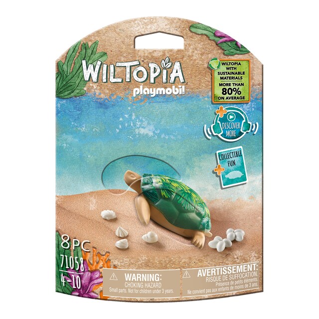 Figura Tortuga Gigante Animales Playmobil Wiltopia