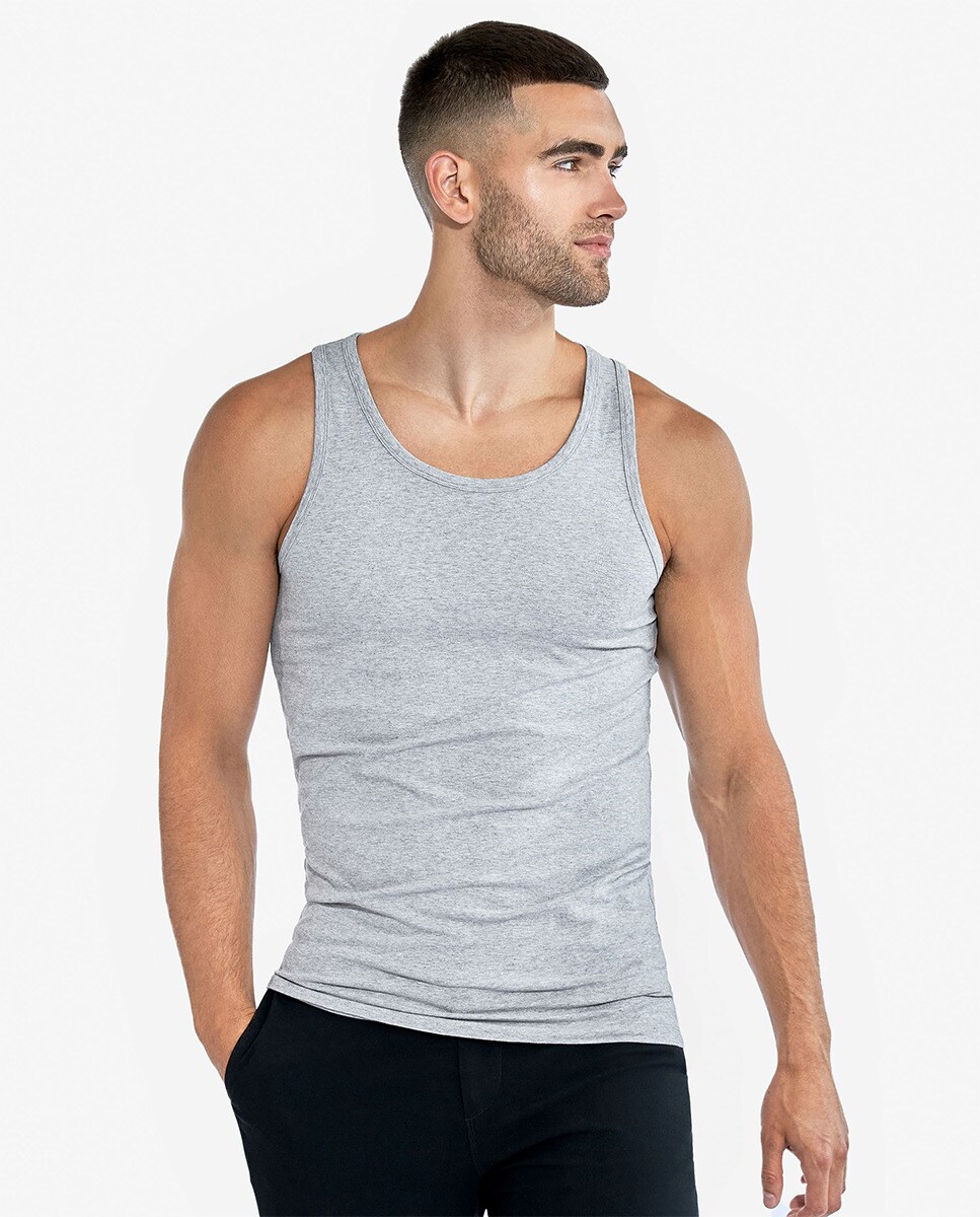 Imagem 0 de Pack de Duas T-shirts Lisas Sem Mangas