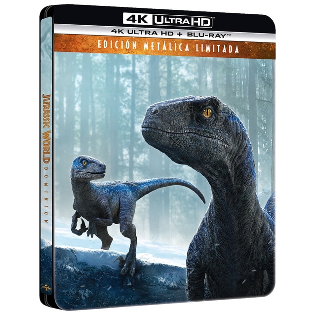 Jurassic World: Dominion (Edición metálica) (4K Ultra HD + Blu-Ray).