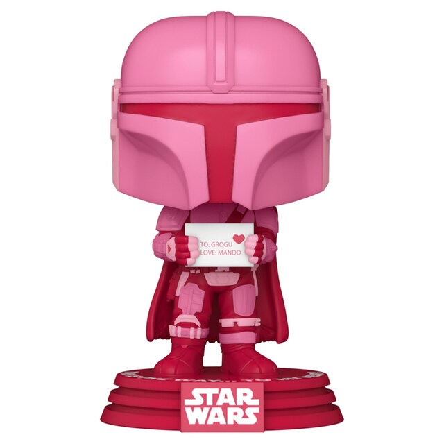 Figura Funko POP Star Wars El Mandaloriano San Valentín.