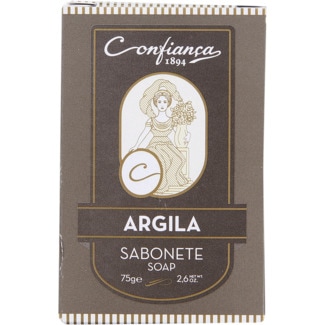 Confiança Sabonete de Argila embalagem 75 g