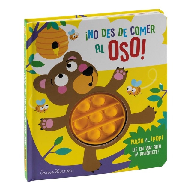 PULSA Y... ¡POP! ¡NO DES DE COMER AL OSO! (Tapa dura)