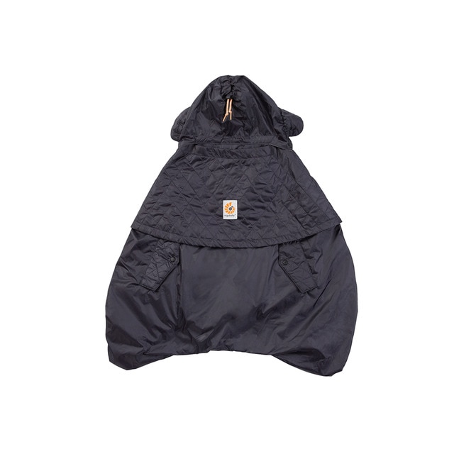 Funda impermeable con polar para mochila portabebés Ergobaby negra