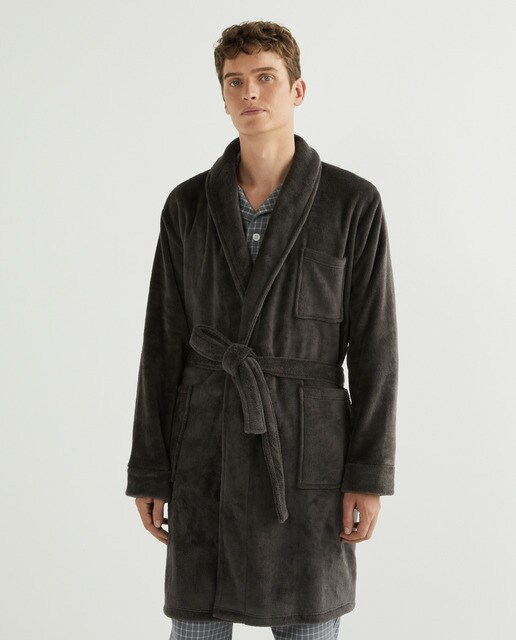 Men's fleece dressing gown · Men's fashion · El Corte Inglés