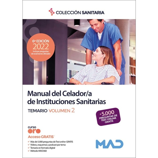 Manual del celador de instituciones sanitarias. Test