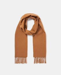 Men's plain-coloured scarf