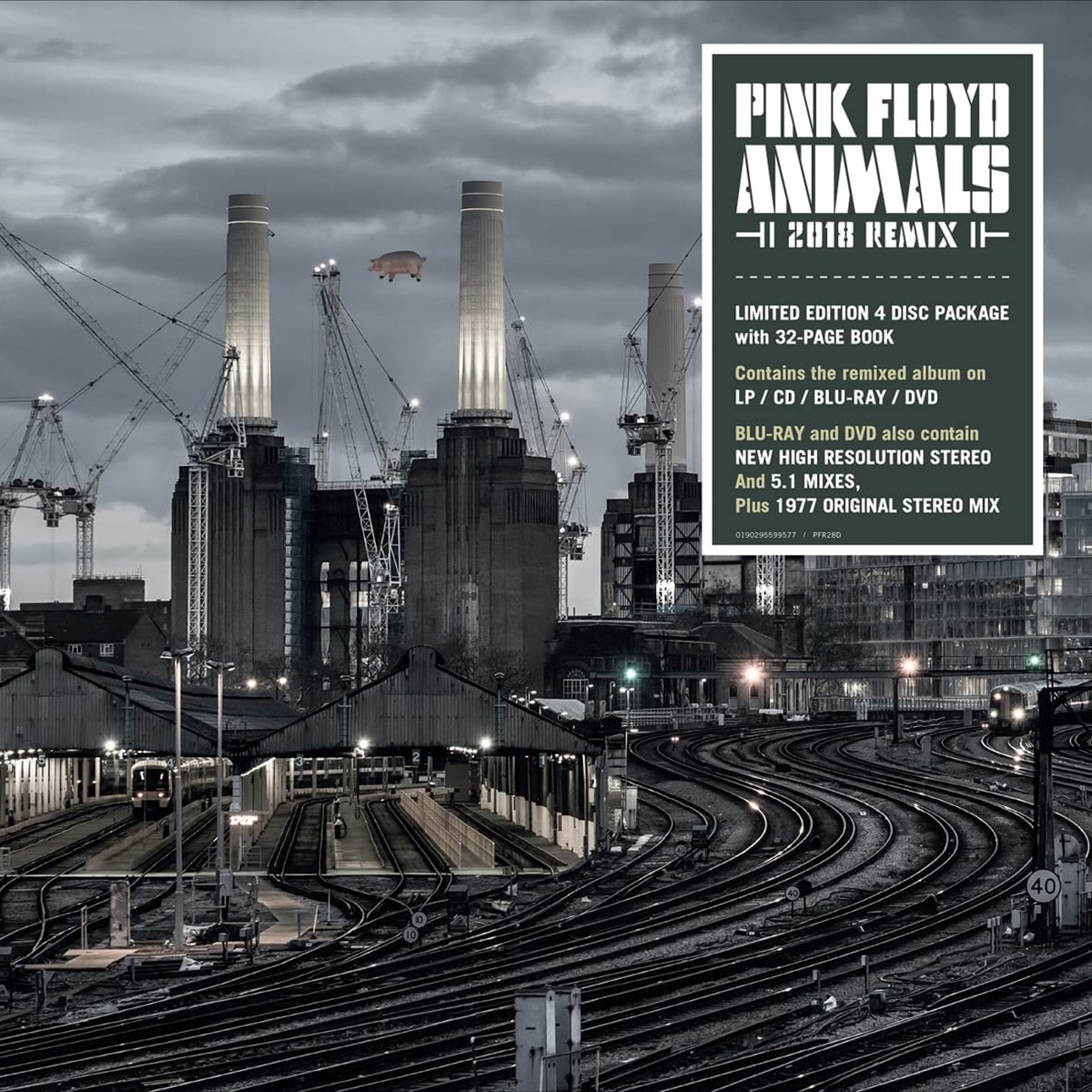 Animals (Remix 5.1 Surround) (Edición Limitada) (Blu-Ray + CD + DVD + LP-Vinilo)