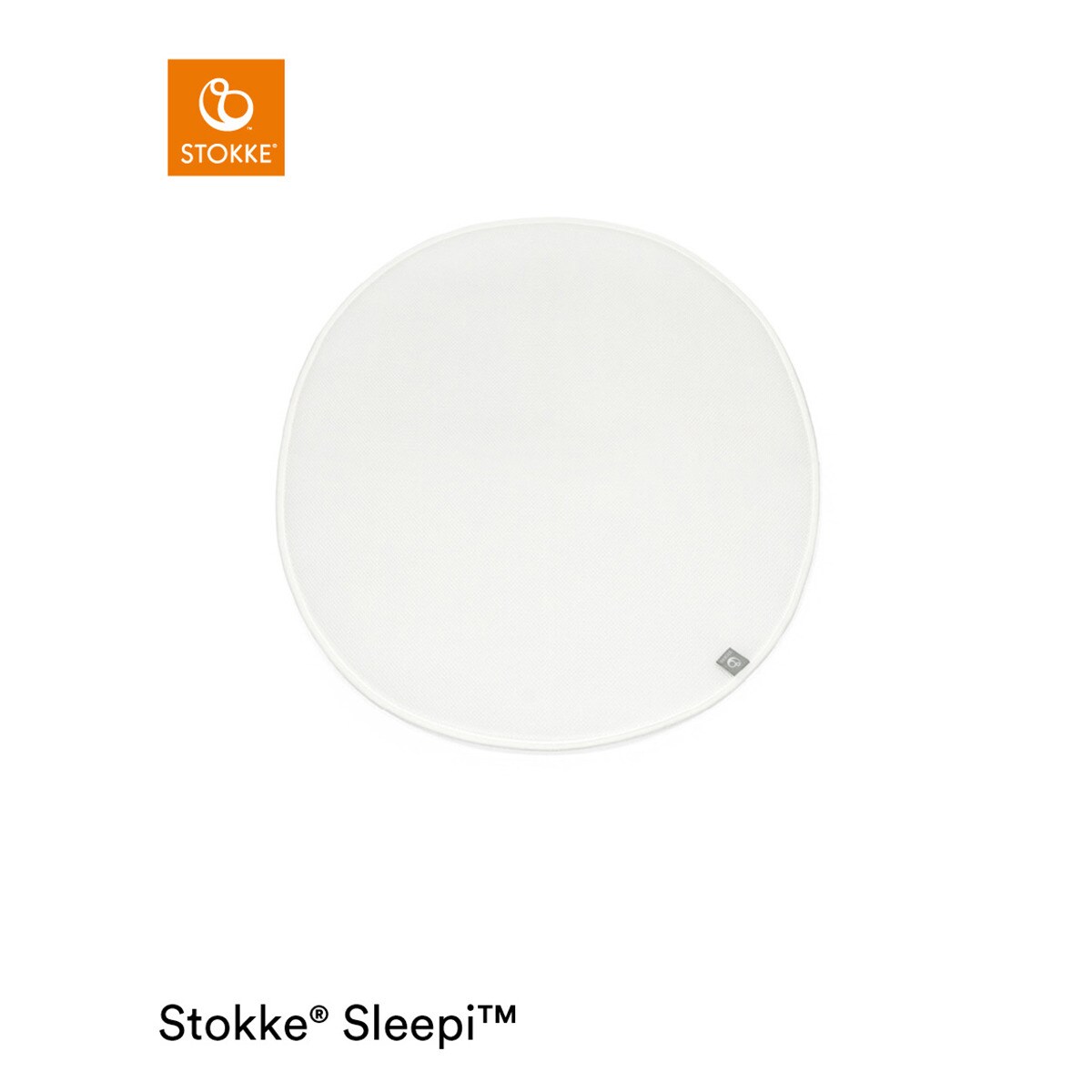 Lençol Protetor para Mini Cama Sleepi Branco-3