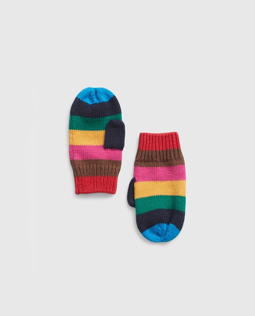 Manoplas de niño con estampado