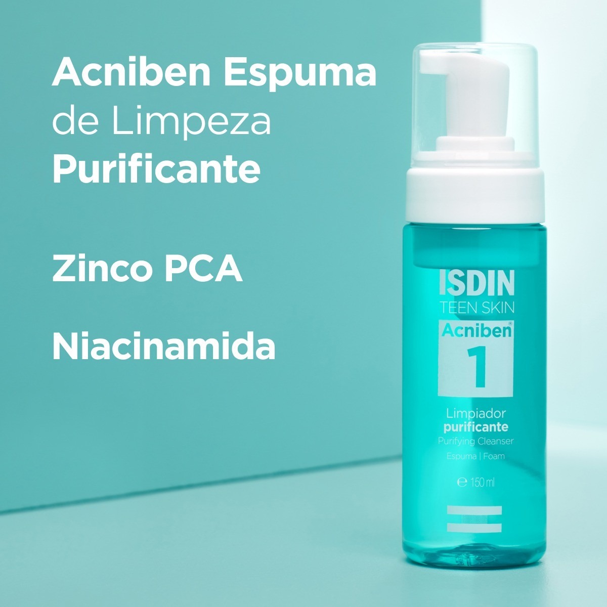 Espuma de Limpeza  Facial Purificante Acniben - 150 ml 5