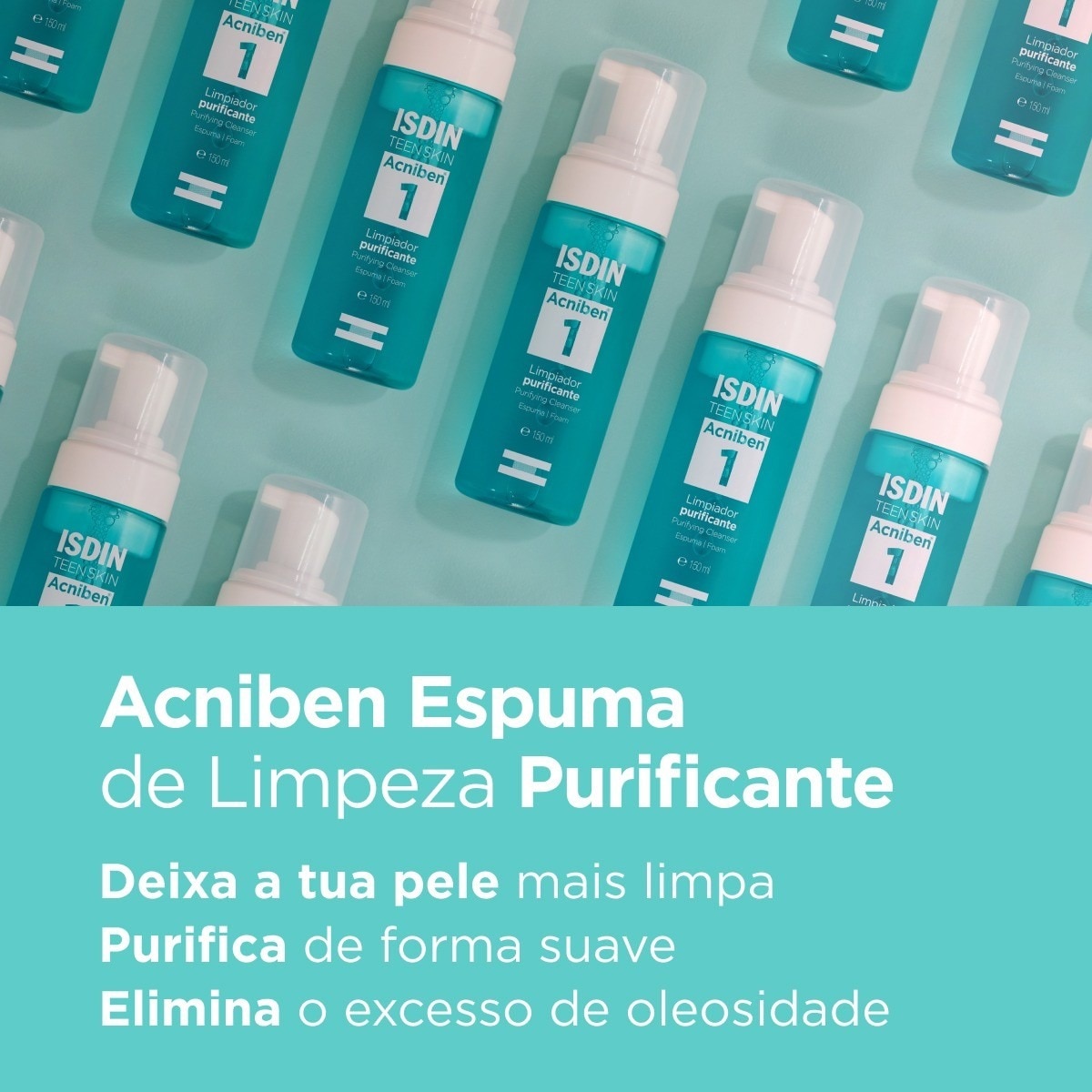 Espuma de Limpeza  Facial Purificante Acniben - 150 ml 2