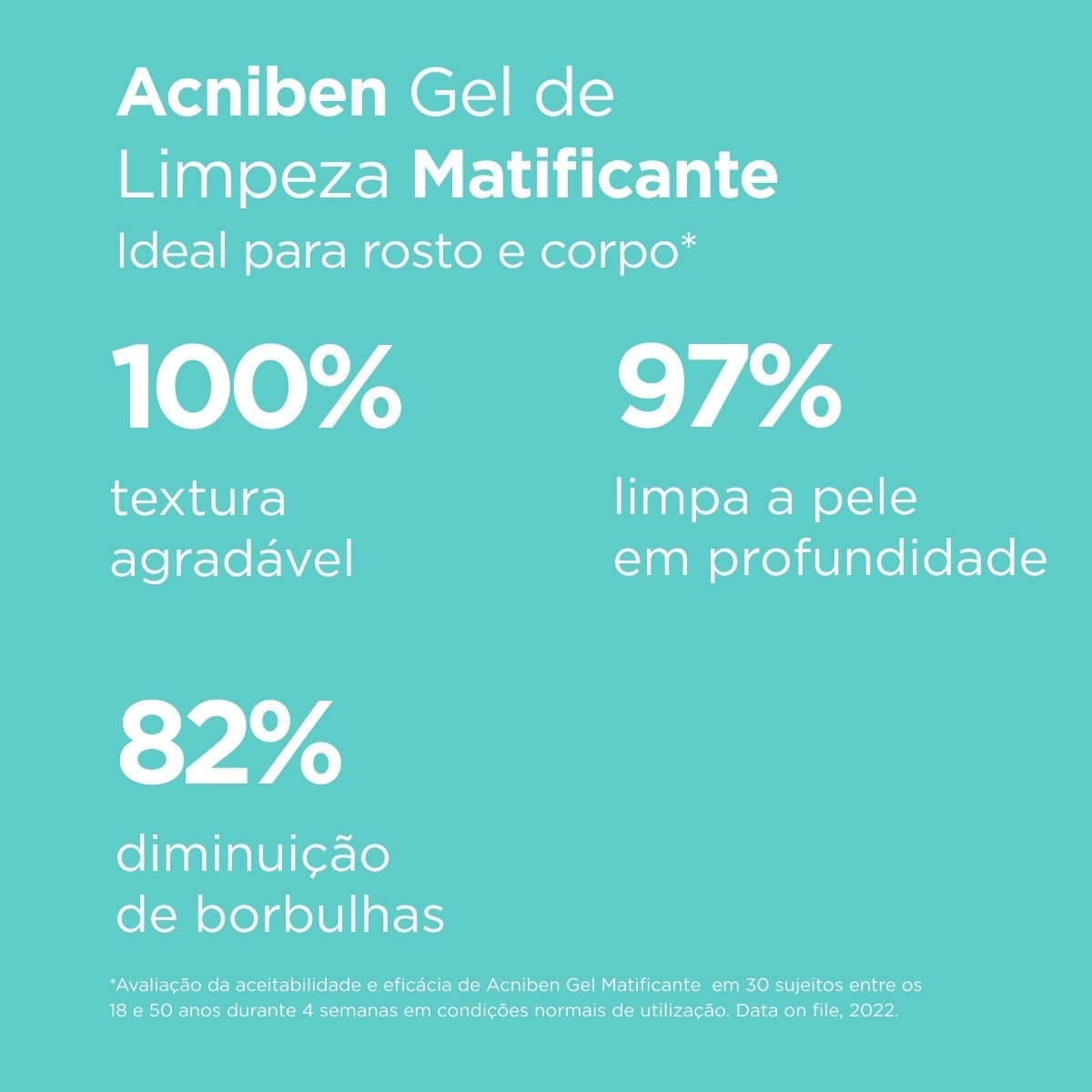 Gel de Limpeza Matificante para Pele Oleosa Acniben - 400 ml 4