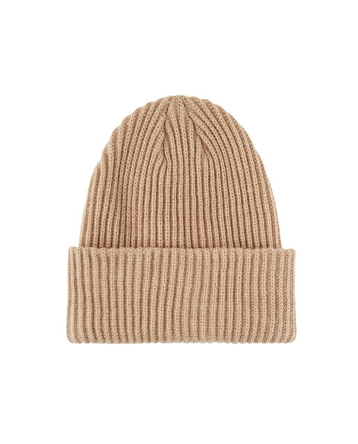 Gorro beanie de mujer de canalé