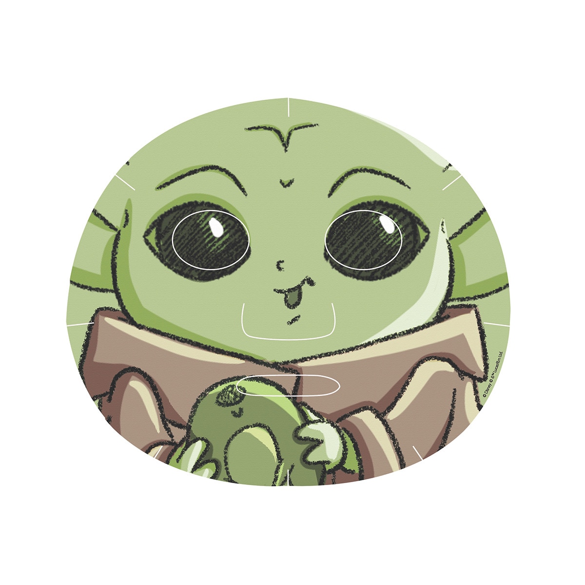 Mad Beuaty - Mascarilla facial Star Wars The Mandalorian Grogu.